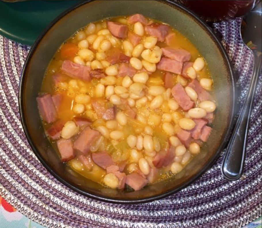 Crockpot Navy Bean And Ham Soup Junior Daily Recipes